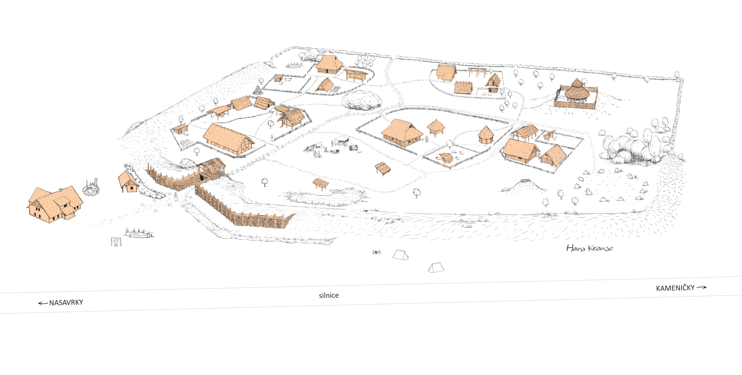 Mapa areálu Lughnasad